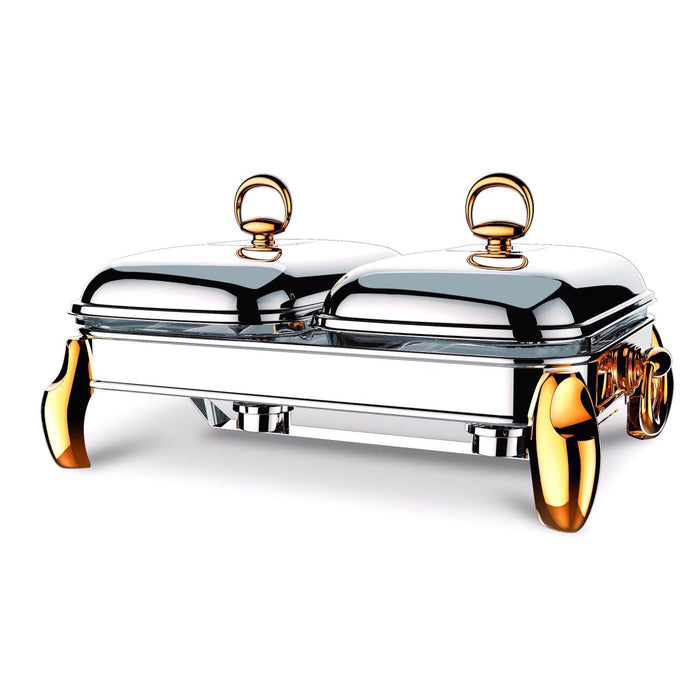 Lux Gold Oblong 2x1.5 Qts Warmer