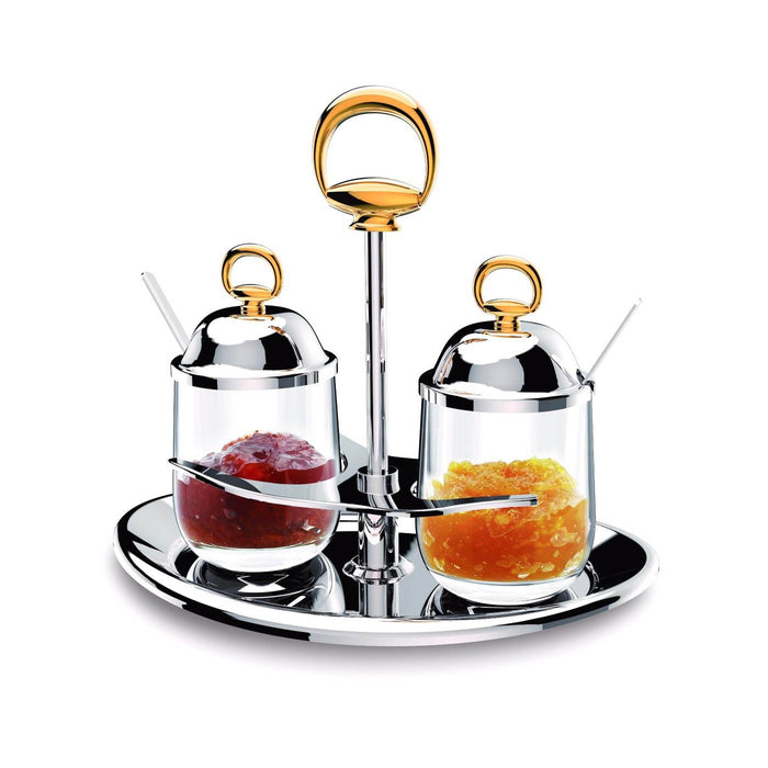 Lux Gold Double Jam Dish