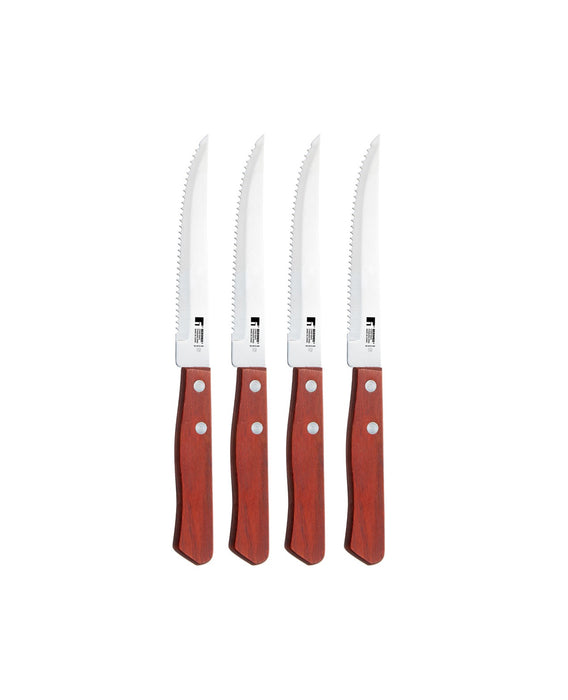 Bbq Cook Stainless Steel 4pc Steak Knife Set