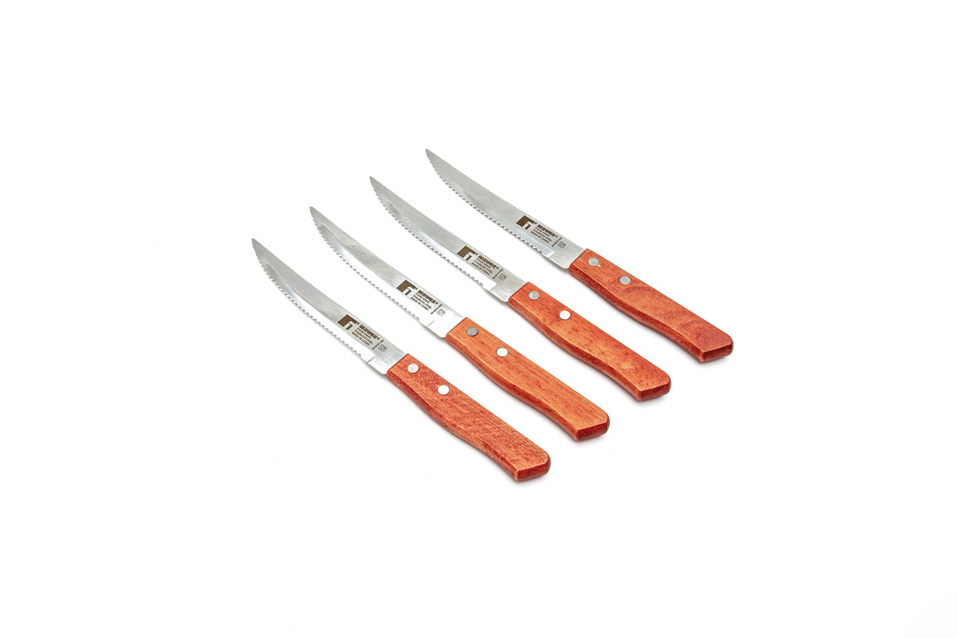 Bbq Cook Stainless Steel 4pc Steak Knife Set