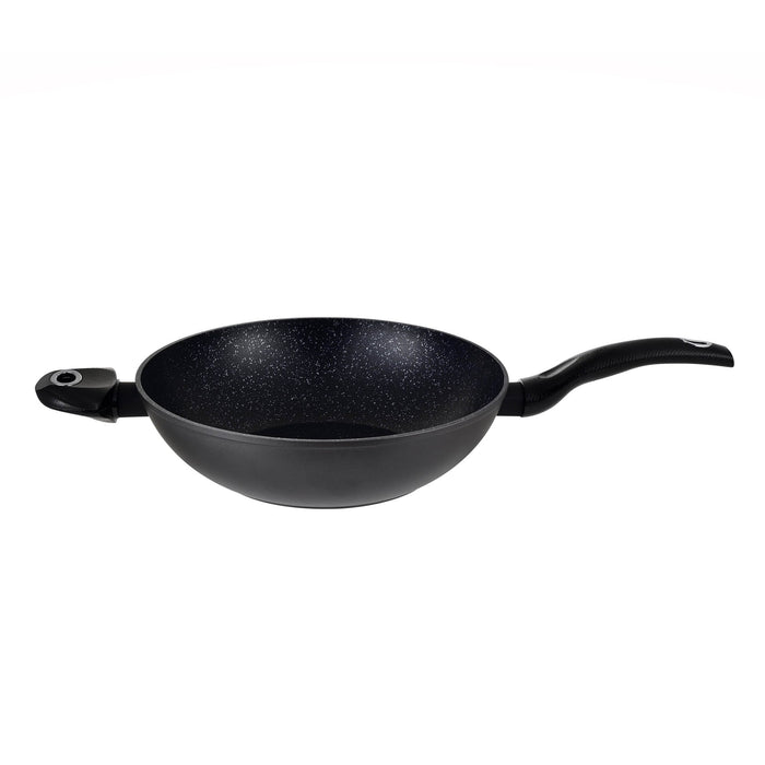 Orion Forged Aluminum Wok Without Lid 30x8.5cm With Induction Bottom