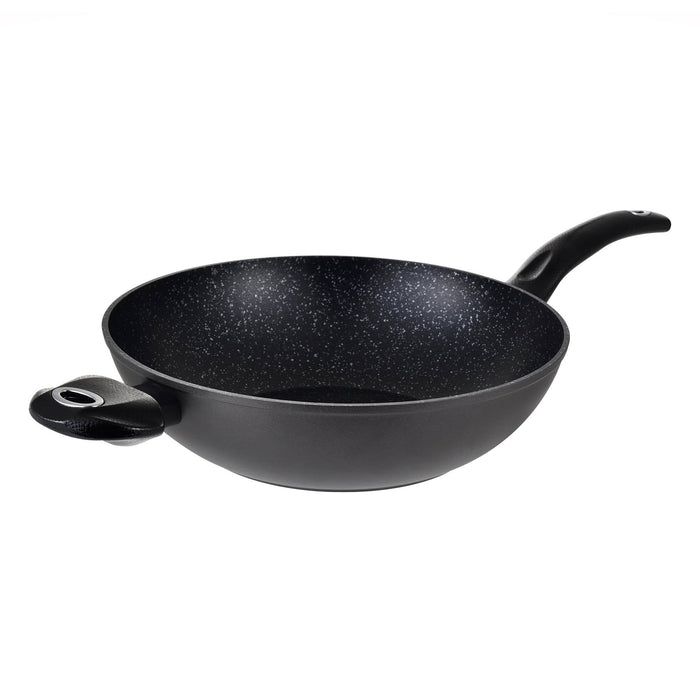 Orion Forged Aluminum Wok Without Lid 30x8.5cm With Induction Bottom