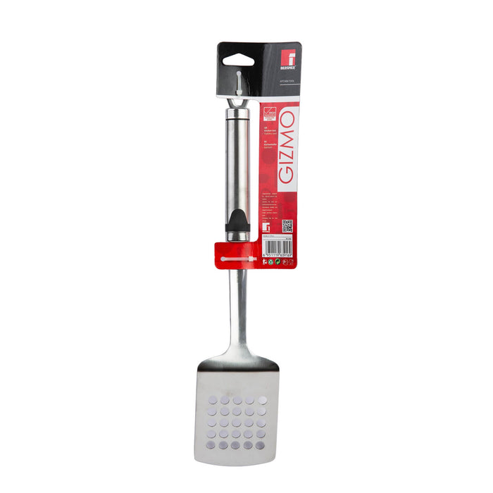 Gizmo Stainless Steel Slotted Turner 36cm