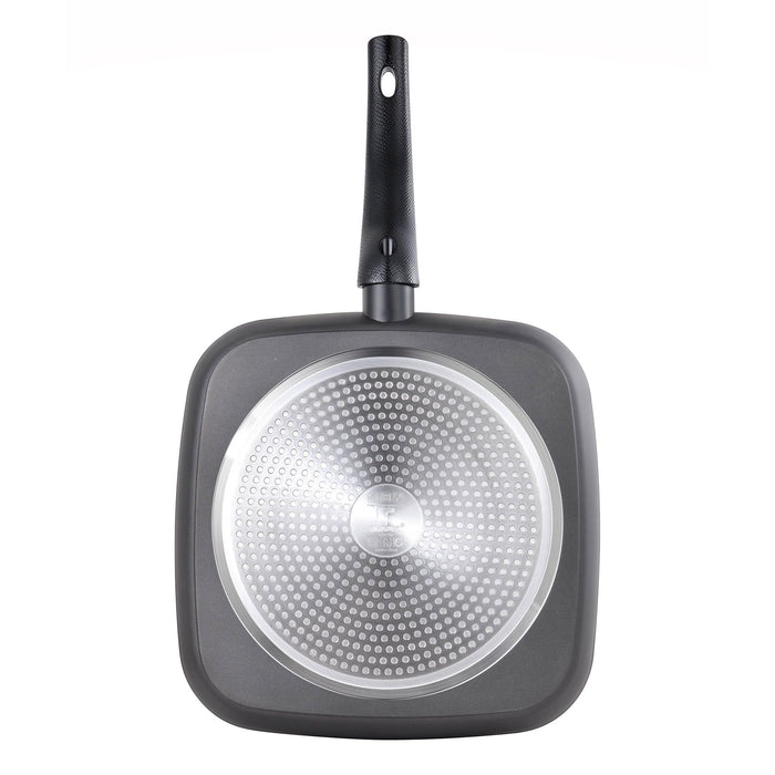 Orion Forged Aluminum Grill Pan 28x28cm With Induction Bottom