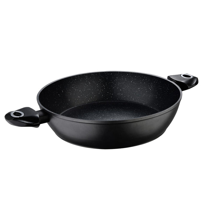 Orion Forged Aluminum Shallow Pot With Lid 32cm With Induction Bottom
