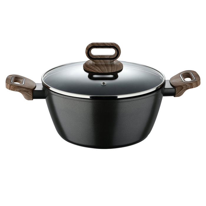 Ultimate Tx Forged Aluminum Casserole 24cm With Induction Bottom And Heat Dot