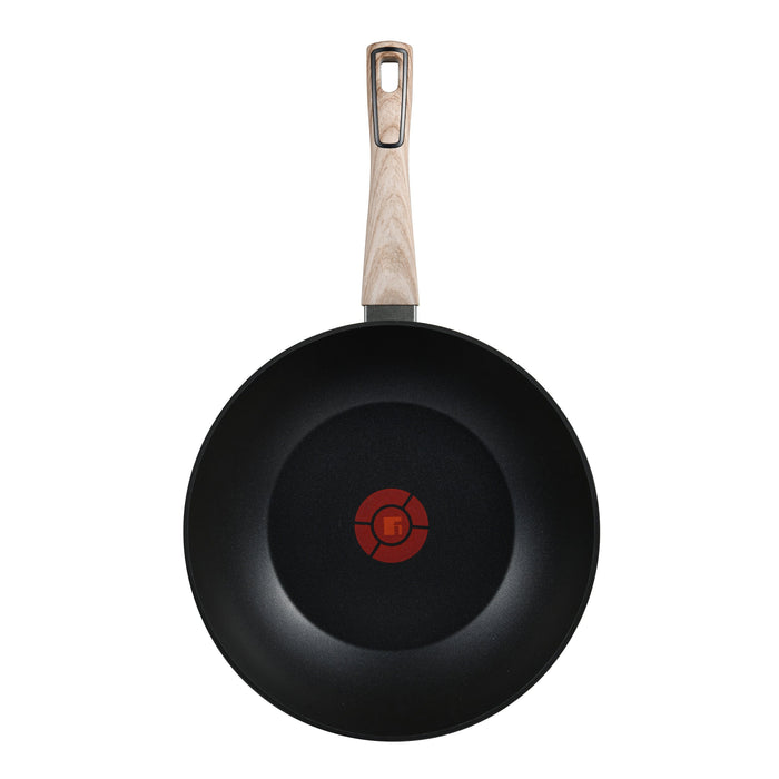 Ultimate Tx Forged Aluminum Wok Without Lid 28cm With Induction Bottom And Heat Dot