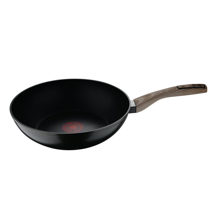 Ultimate Tx Forged Aluminum Wok Without Lid 28cm With Induction Bottom And Heat Dot