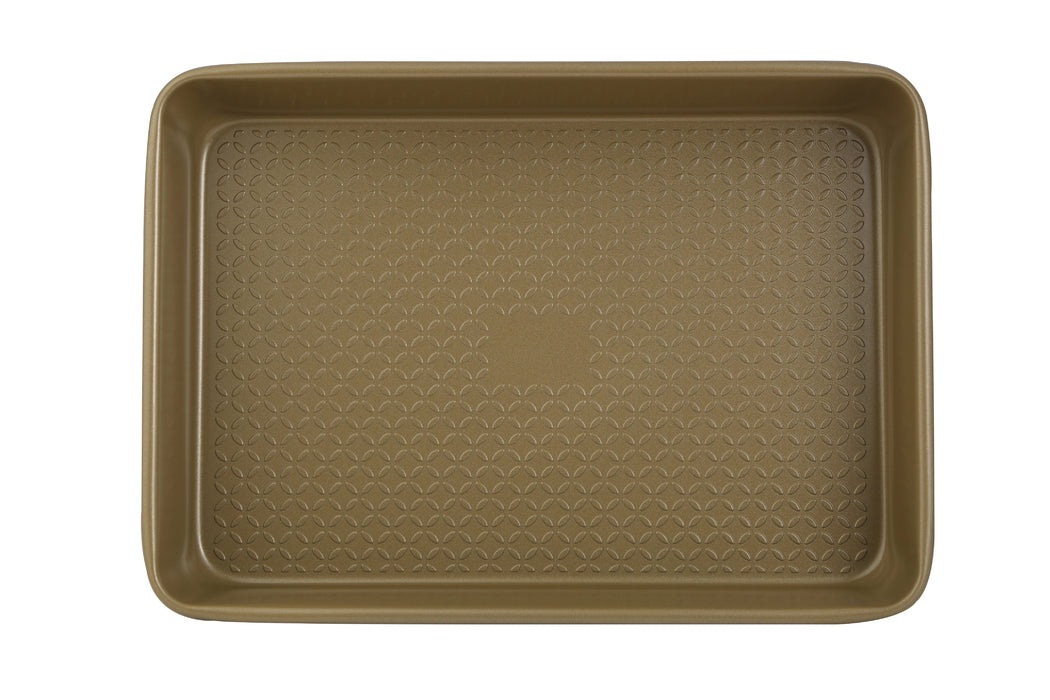 Bakeright Pro Carbon Steel Rectangle Medium Roasting Tin 35 Cm