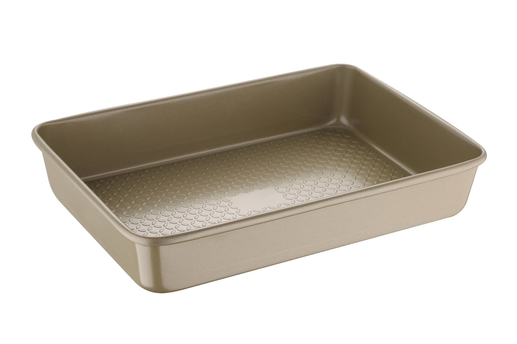 Bakeright Pro Carbon Steel Rectangle Medium Roasting Tin 35 Cm