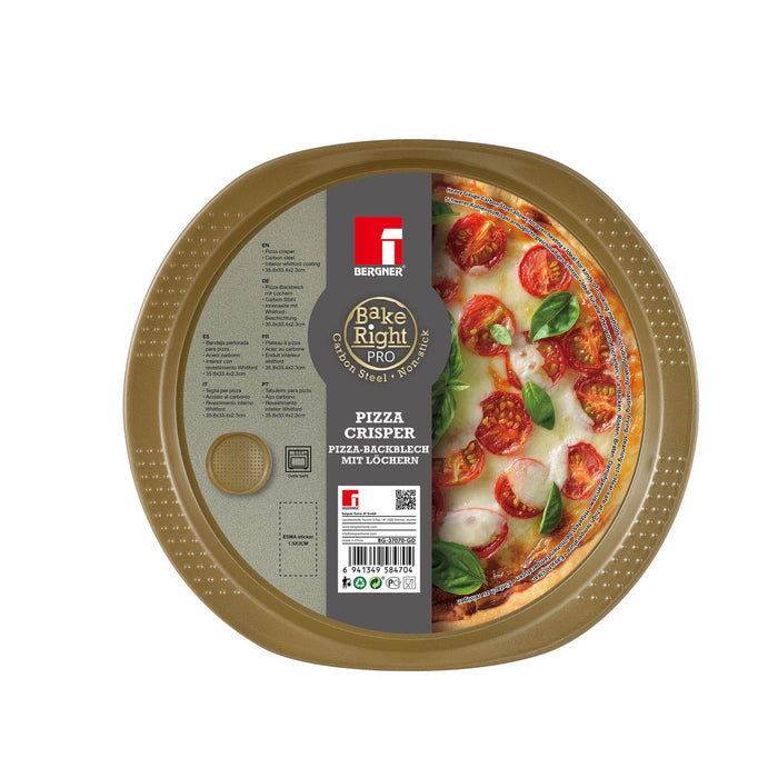 Bakeright Pro Carbon Steel Pizza Crisper 36cm
