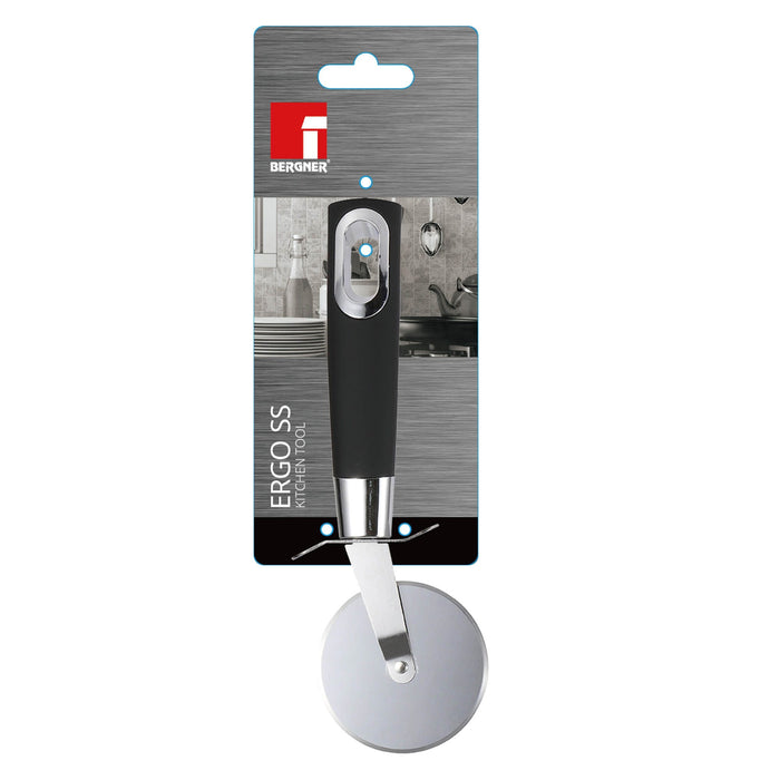 Ergo Stainless Steel Pizza Cutter 21.5cm