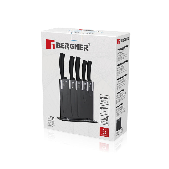 Seki Stainless Steel 6pc Knife Set