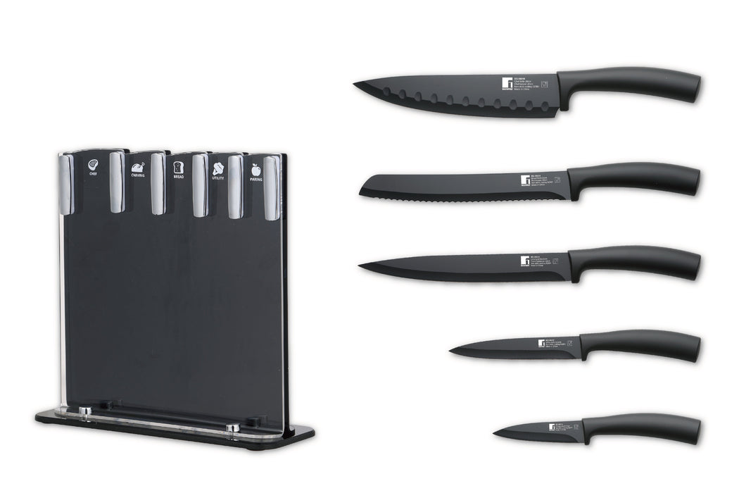 Seki Stainless Steel 6pc Knife Set