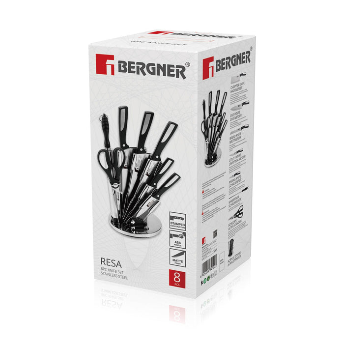 Resa Stainless Steel 8pc Knife Set