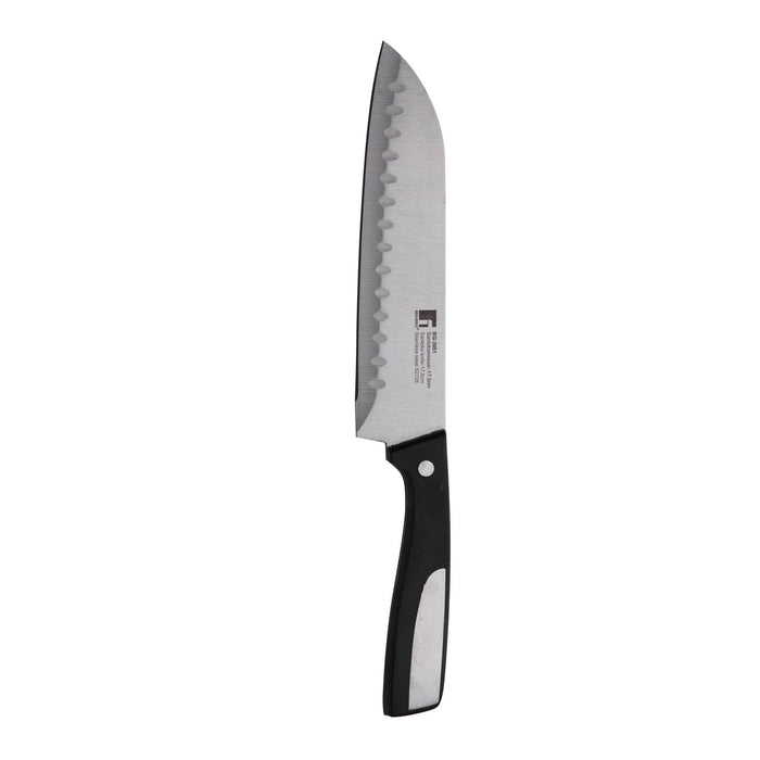 Resa Stainless Steel Santoku Knife 17.5cm