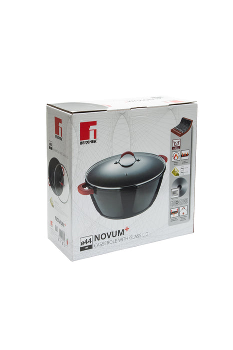 Novum+ Cast Aluminum Casserole 44x18cm With Induction Bottom