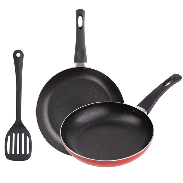 RENBERG REDLY PRESS ALUMINIUM 3PC COOKWARE SET