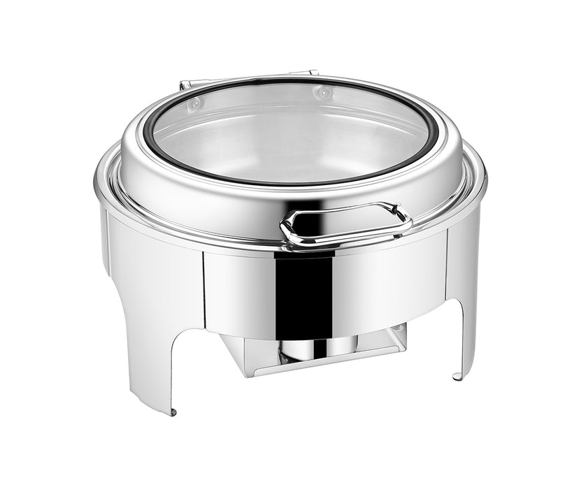 Chafing Dish Round 6l Lid/Roll Top