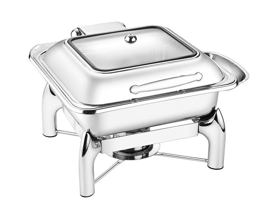 Chafing Dish Square 6l Lid/Roll Top