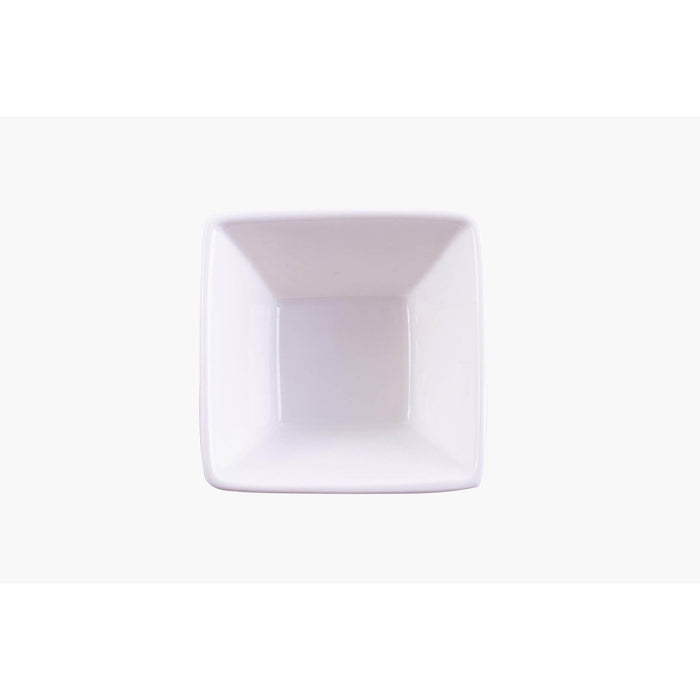 Porcelain 3pc Sq Bowl Set 7.5cm
