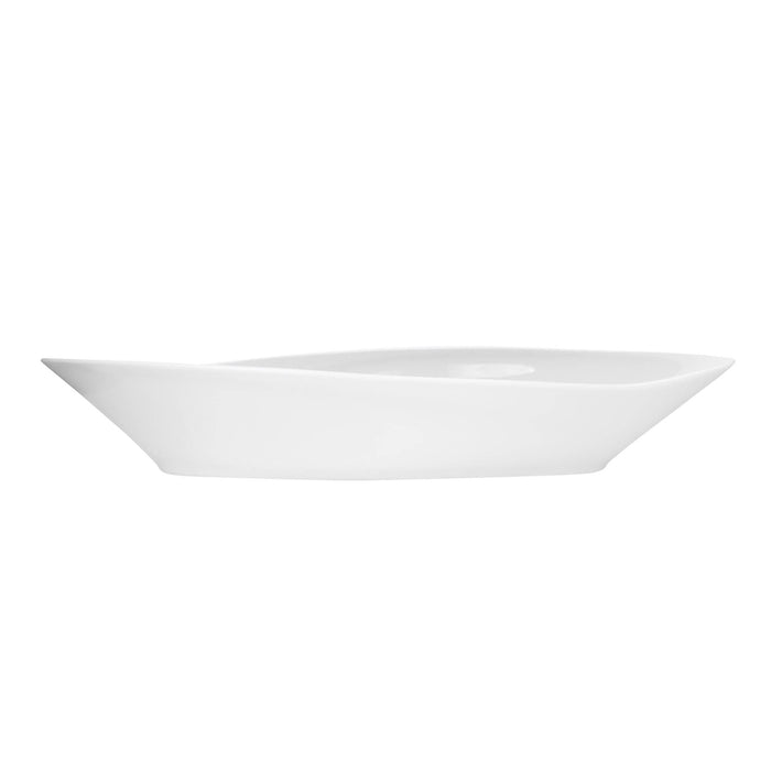 Porcelain 2pc Leaf Plate Set 25.5cm