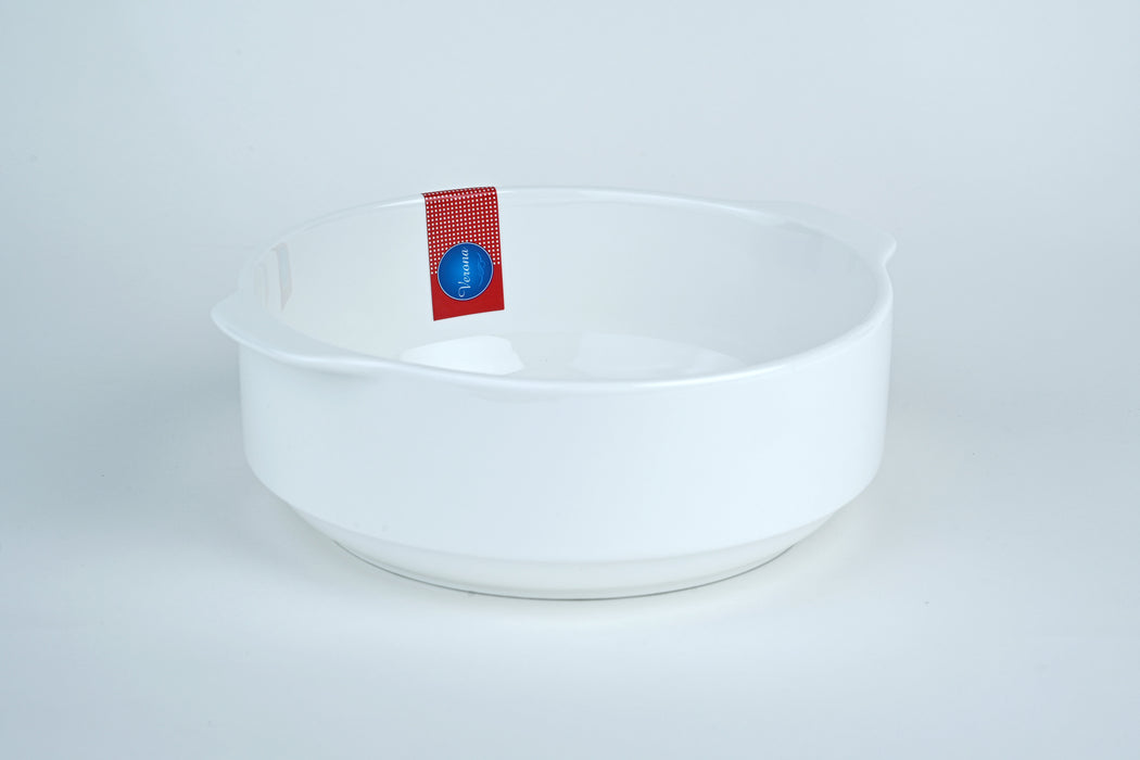 Porcelain Bowl With Handle 23cm