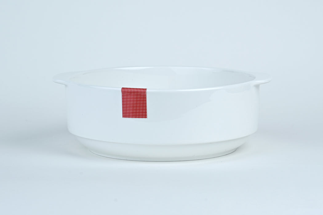 Porcelain Bowl With Handle 23cm