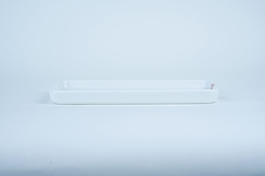 Porcelain Rectangle Platter 10 Inch