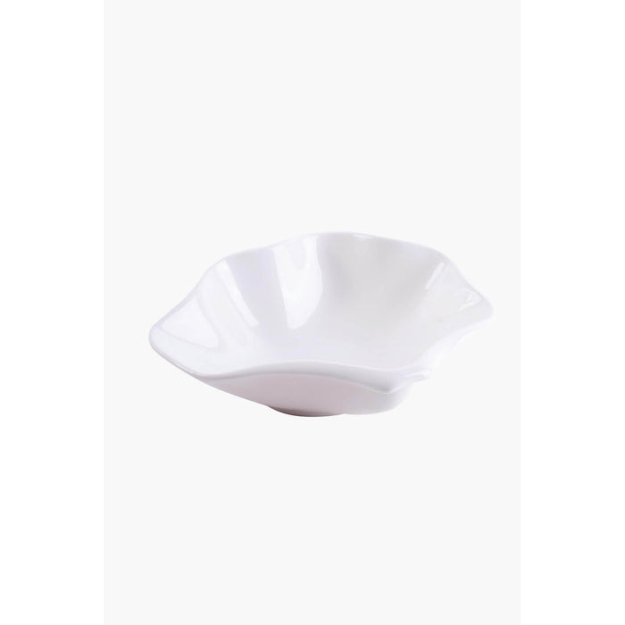 Porcelain Shell Shape Bowl 10.75 Inch