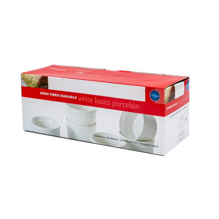 Porcelain 6pc Ramekin Set 10.20cm