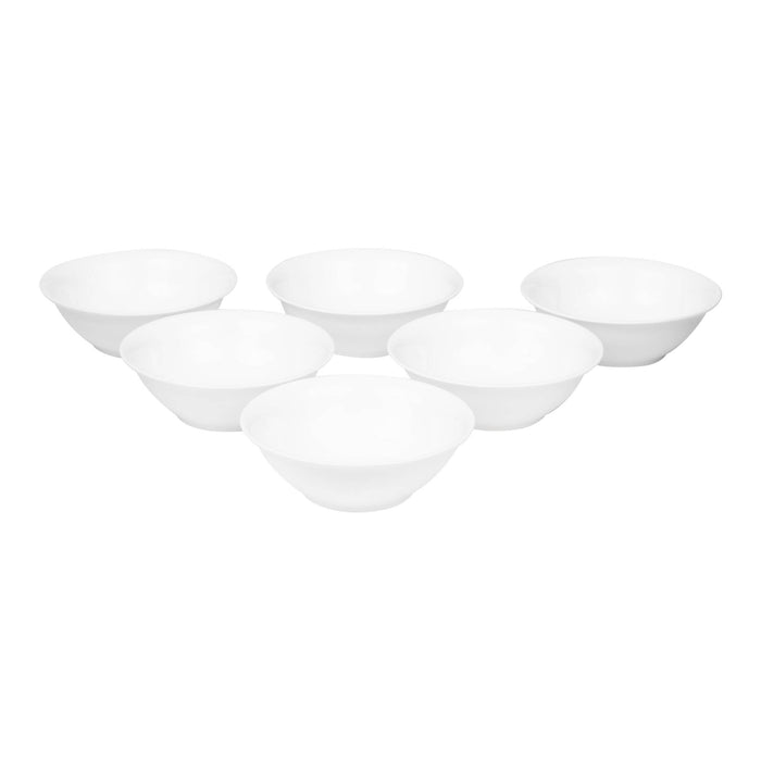 Porcelain 6pc Salad Bowl Set 18cm