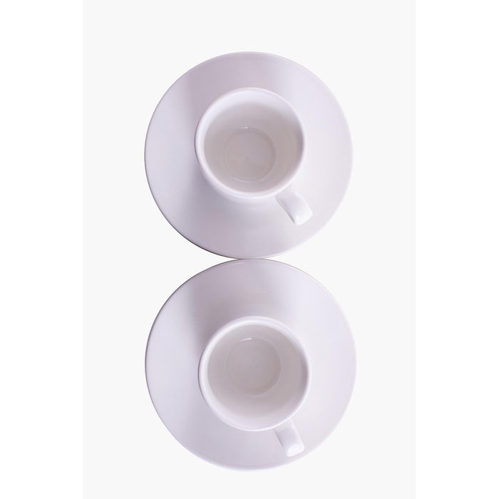 Porcelain 2pc Turkish Coffee Cup N Saucer Set 6cm