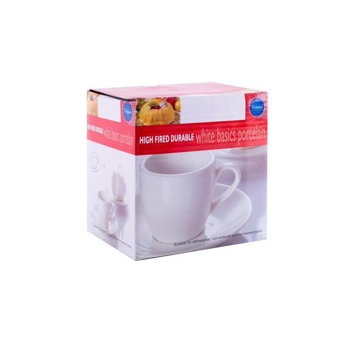 Porcelain 2pc Espresso Cup N Saucer Set 8cl