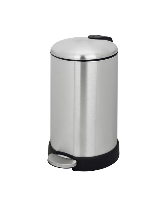 Stainless Steel Pedal Bin 12liter Satin