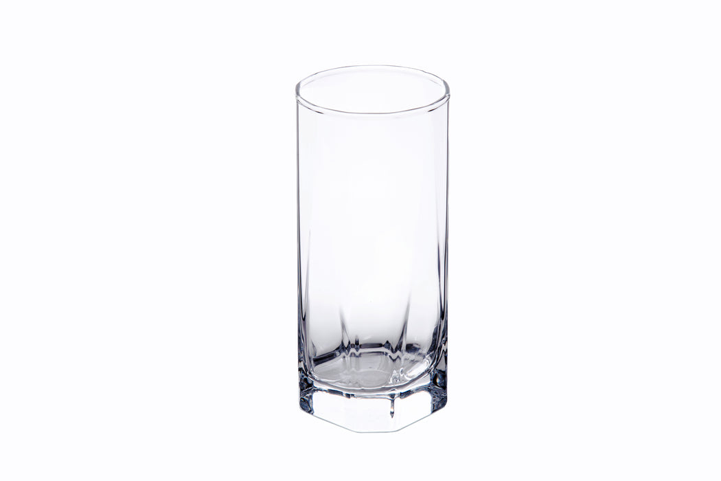 Exquisite Octagon 6pc Glass Tumbler Set Set 37cl