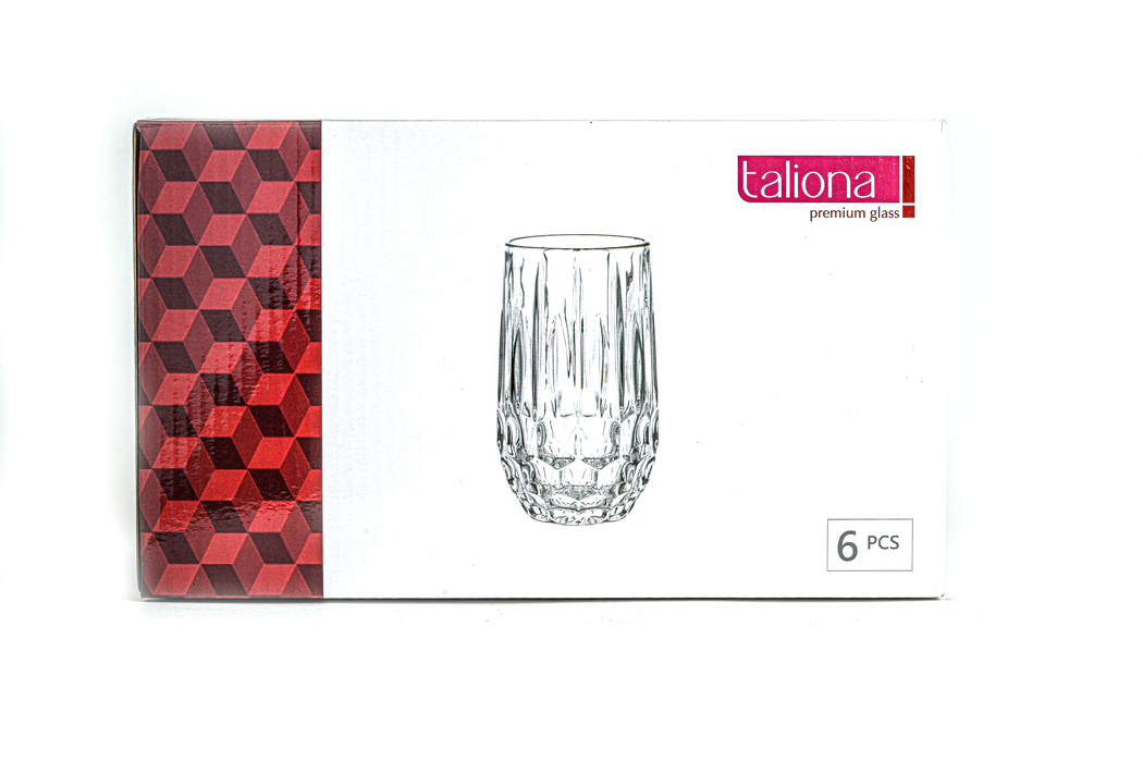 Flora 6pc Glass H/B Tumbler Set 35cl