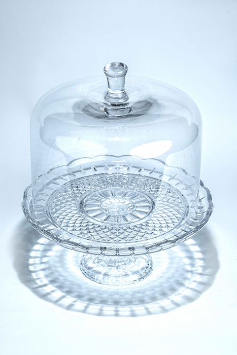 Royal Cake Plate With Dome 27.3cm
