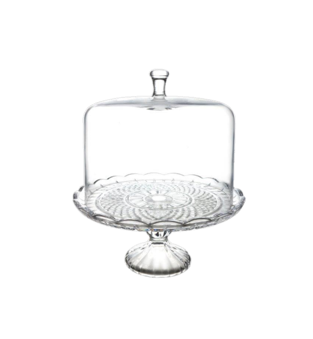 Royal Cake Plate With Dome 27.3cm