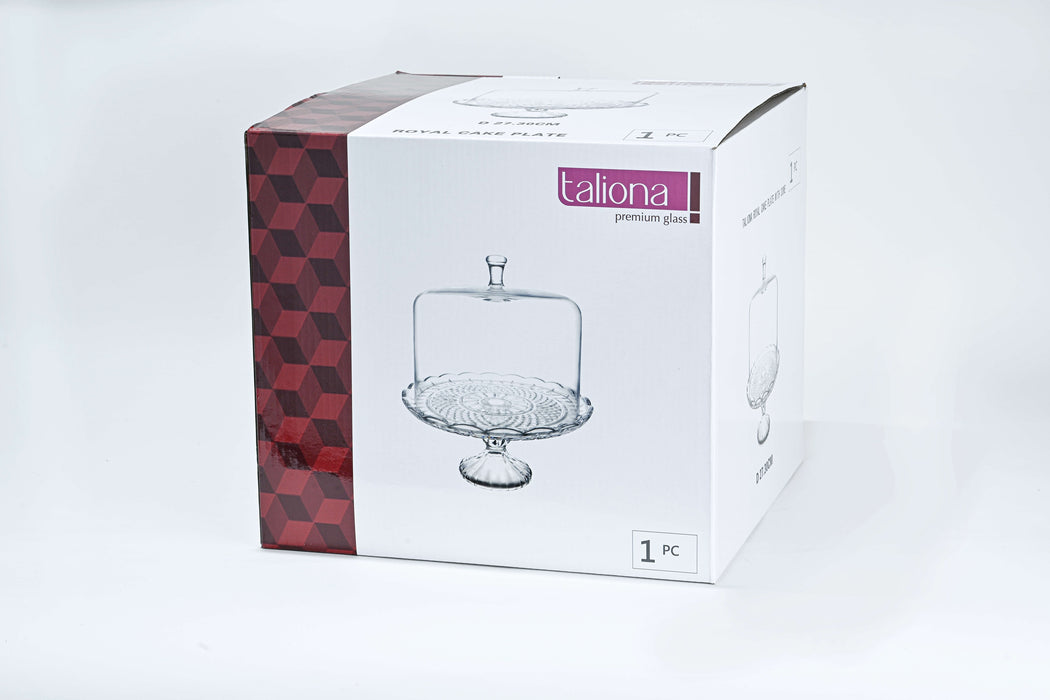 Royal Cake Plate With Dome 27.3cm