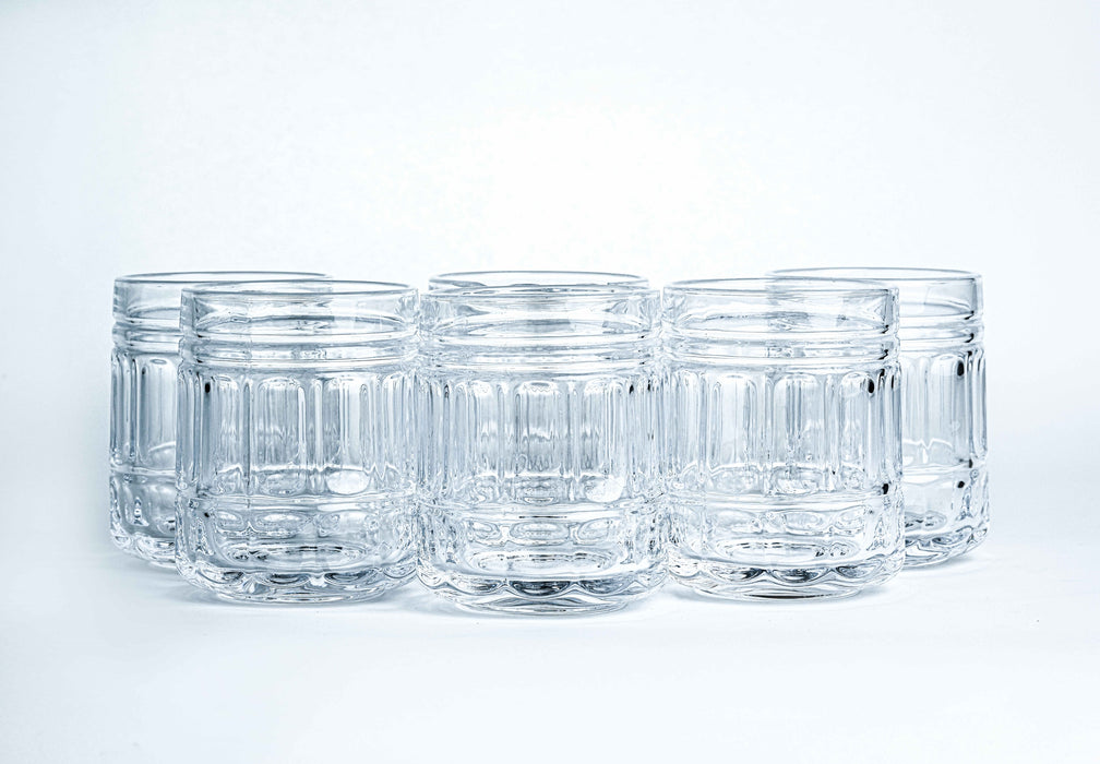 Rock 6pc Glass O/F Tumbler Set 29cl