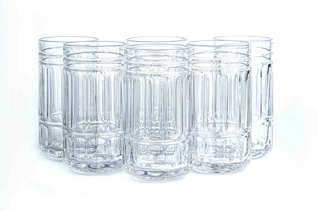 Rock 6pc Glass H/B Tumbler Set 35cl