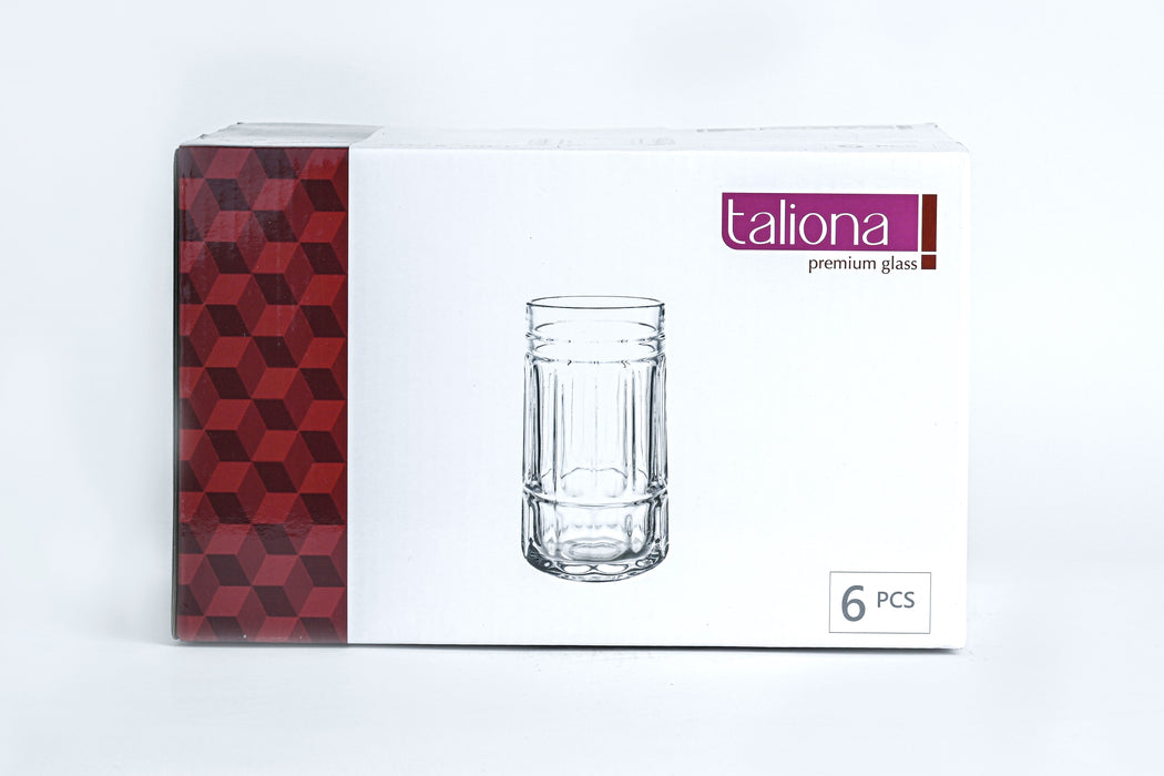 Rock 6pc Glass H/B Tumbler Set 35cl