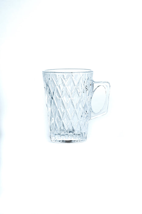 Matis 6pc Glass Tea Cup Set 11cl