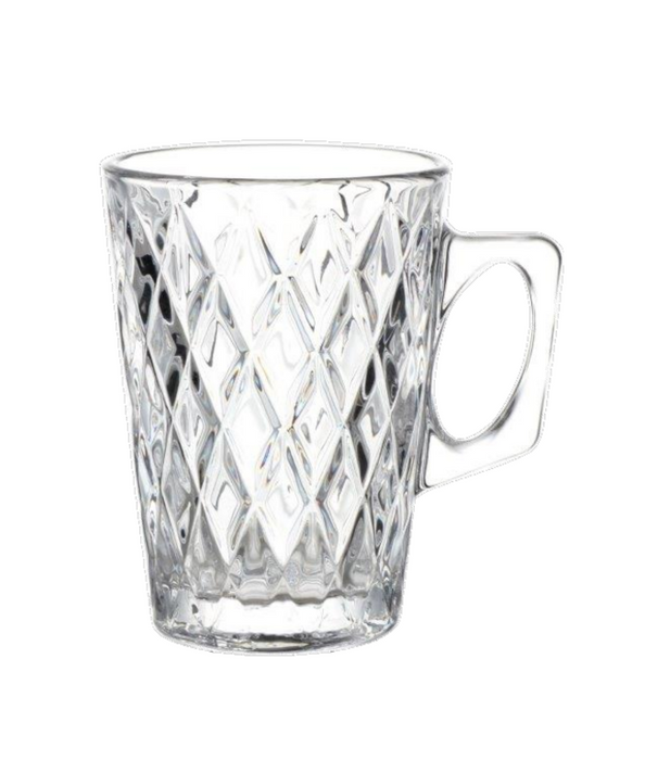 Matis 6pc Glass Tea Cup Set 11cl
