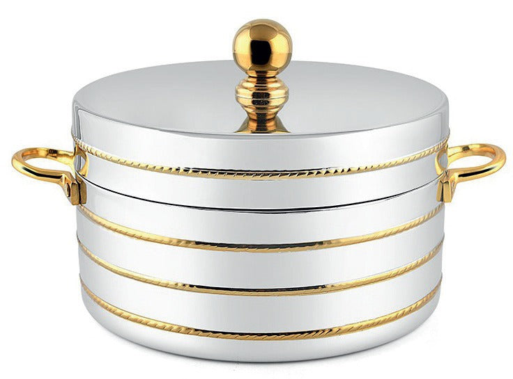 Classic Doublewall Diala Stainless Steel Hotpot 36cm/7000ml
