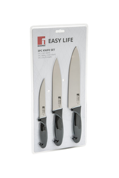 Easy Life Stainless Steel 3pc Knife Set