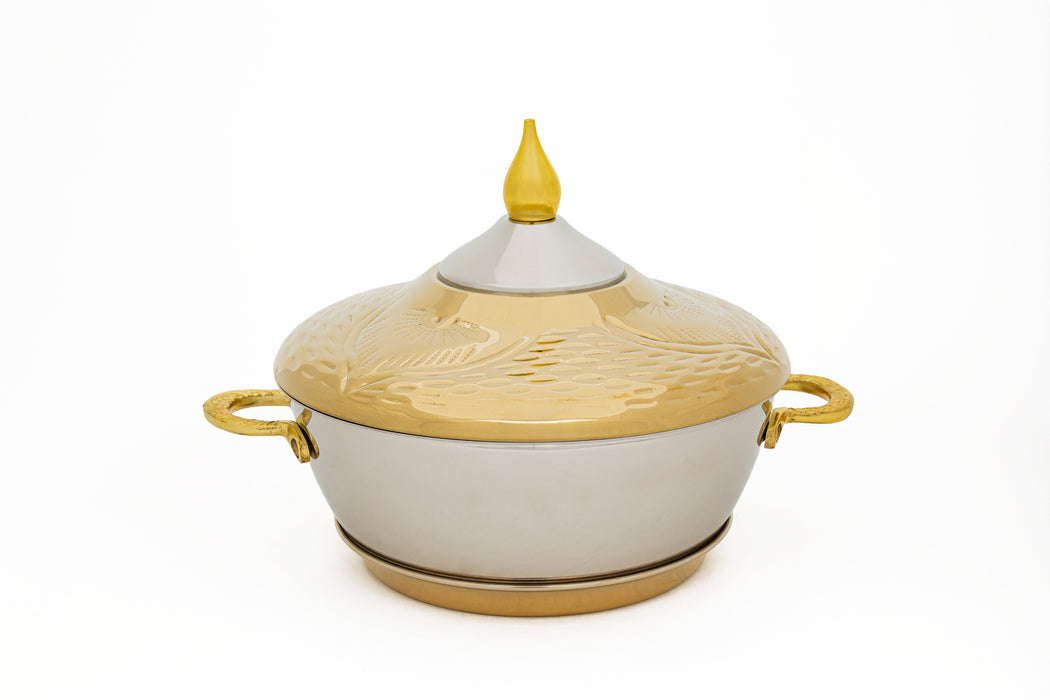Enzo Gold Stainless Steel Hotpot 3 L