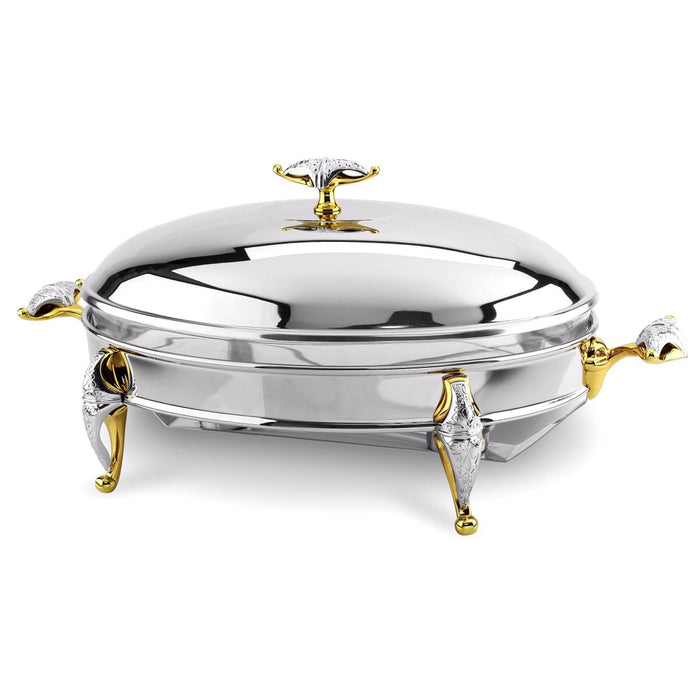 Malaika Gold Oval3 Qts Warmer