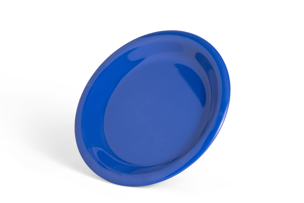 Blue Melamine Dessert Plate 20cm/8"